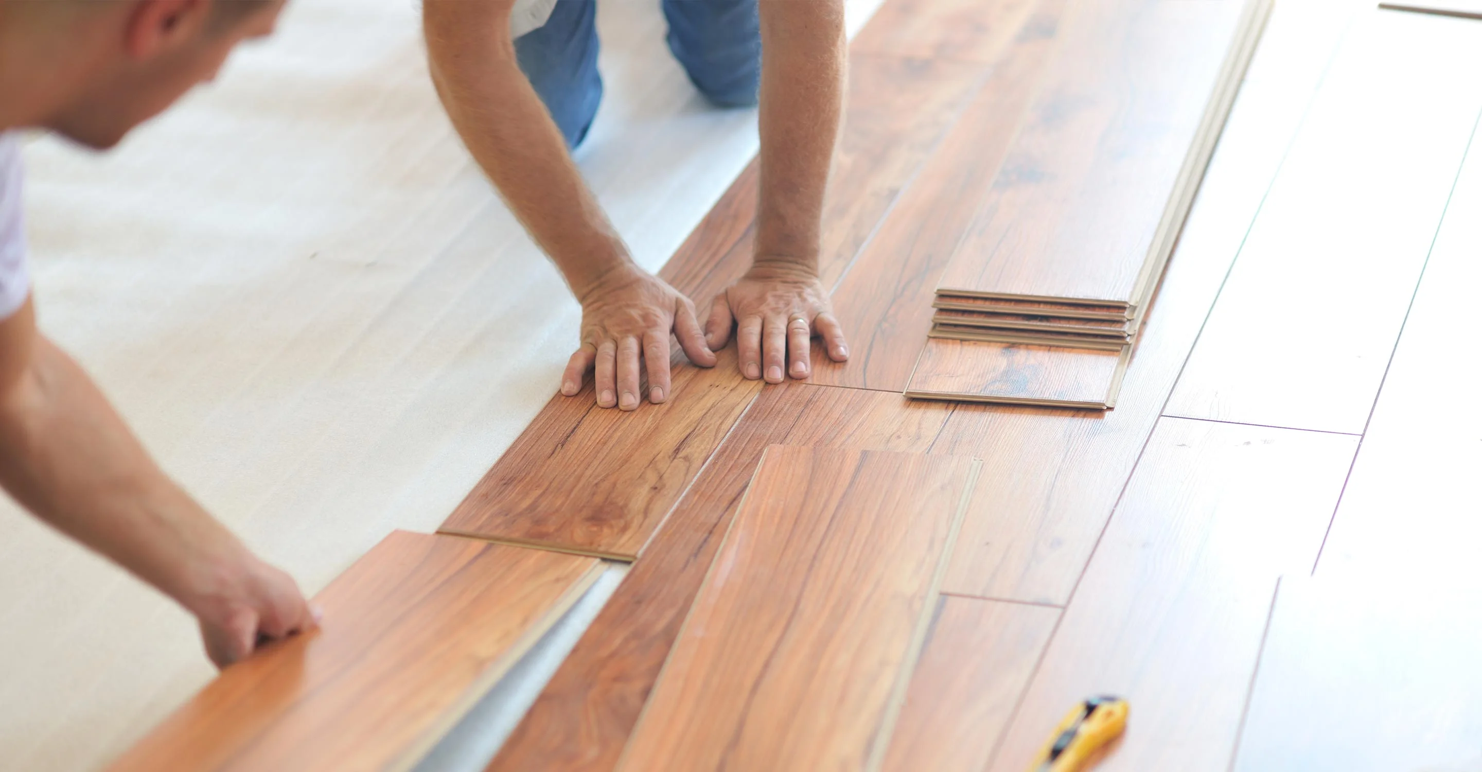 False Ceiling & Wooden Flooring