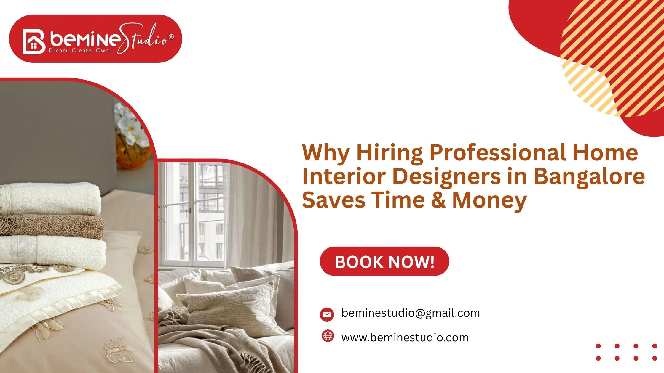Why Hiring Professional Home Interior Designers in Bangalore Saves Time & Money